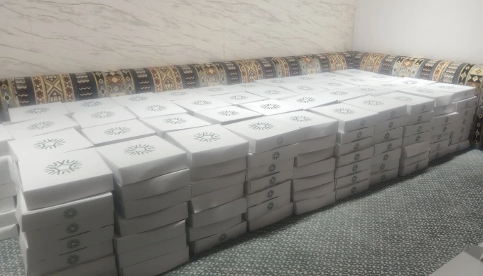 تجهيز طلبيات افطار صائم للمساجد