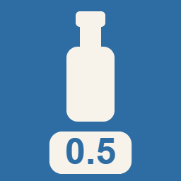[Drinks-13] قارورة ماء صغير (بطری آب) – 0.5  ريال