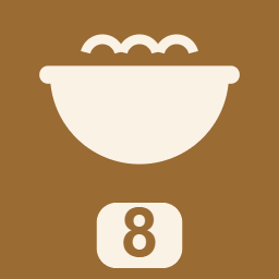 فول كبير - 8  ريال