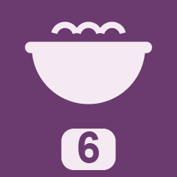 [Lunch-12] مصقعة صغير - 6  ريال